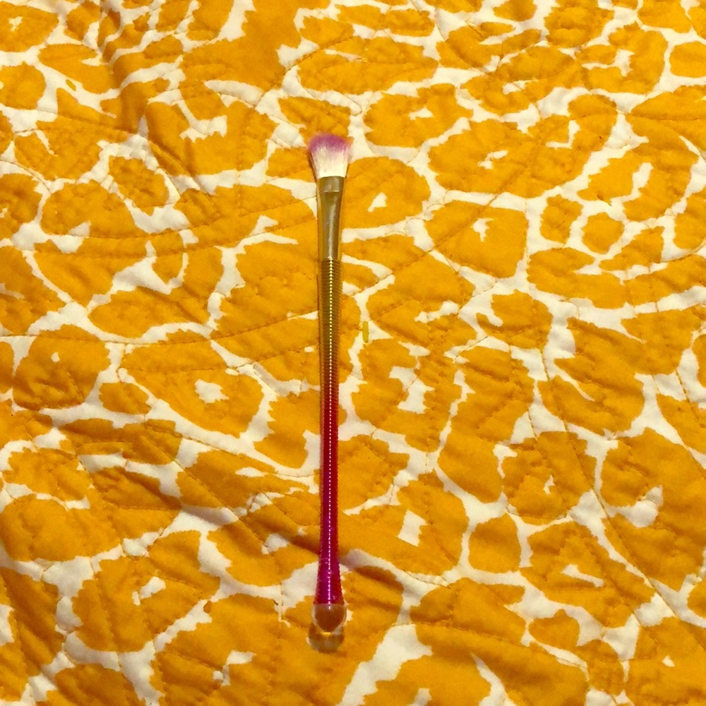 A makeup brush